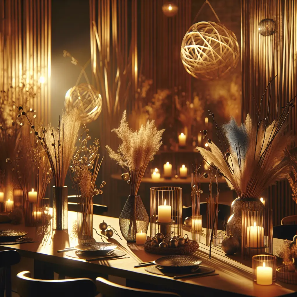 Hvordan kan jeg bruge dekorationspinde til at skabe en hyggelig atmosfære til fester og begivenheder?